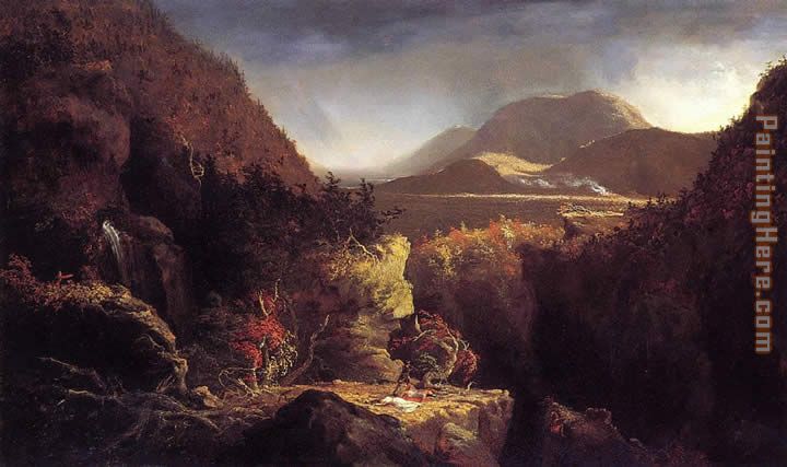 painting figures in landscapes